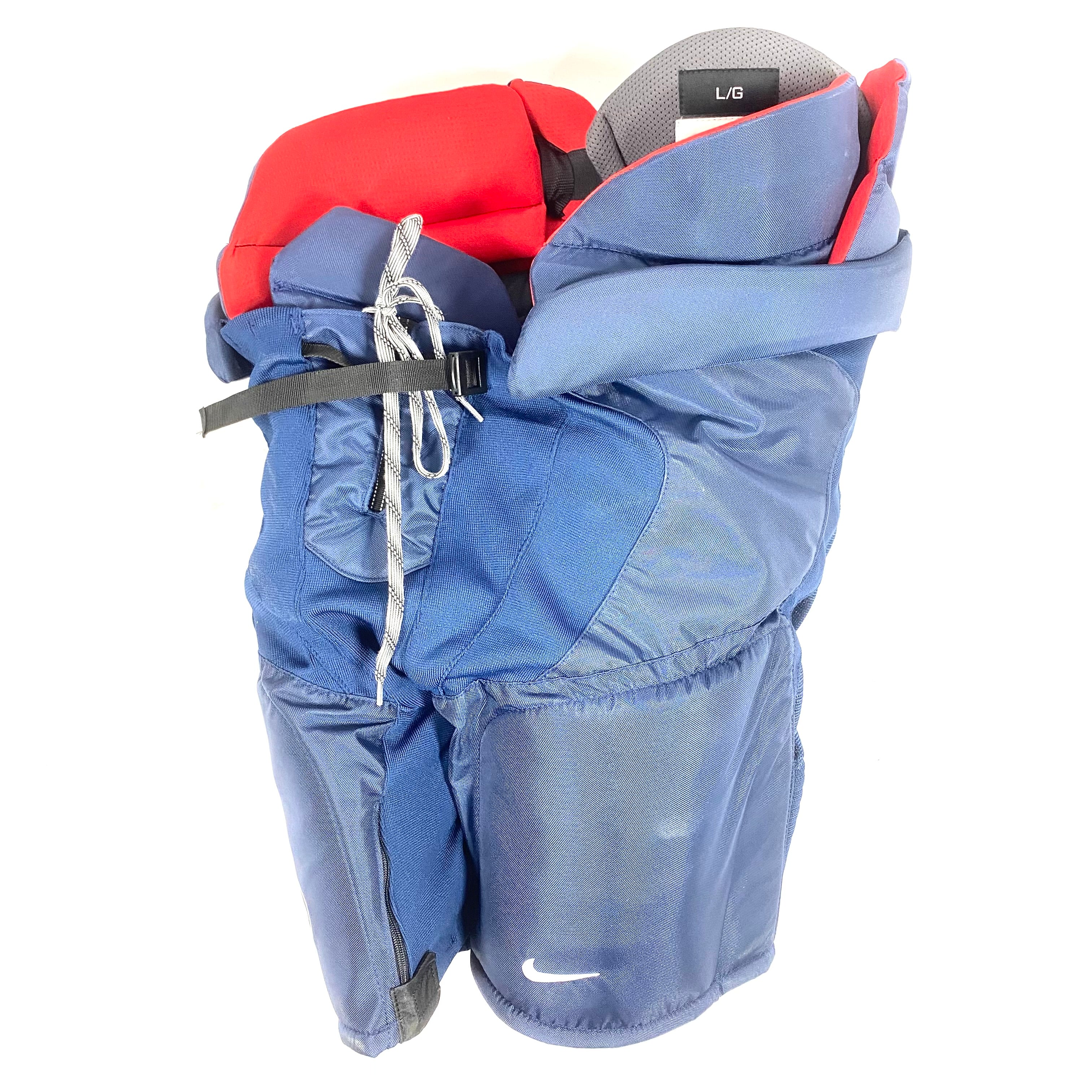 Bauer Vapor - Pantalon de hockey Pro Stock d'occasion de qualité supérieure (bleu marine)
